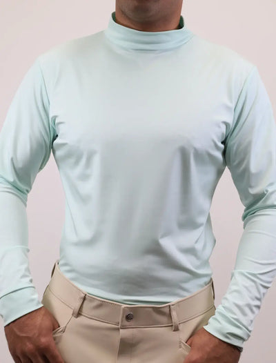 Kismet "Geo” Men’s Mock Neck Shirt UV