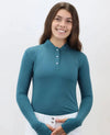 Kismet - “Maeve” Schooling Shirt Mock Neck UV with Thumbhole - Exceptional Equestrian