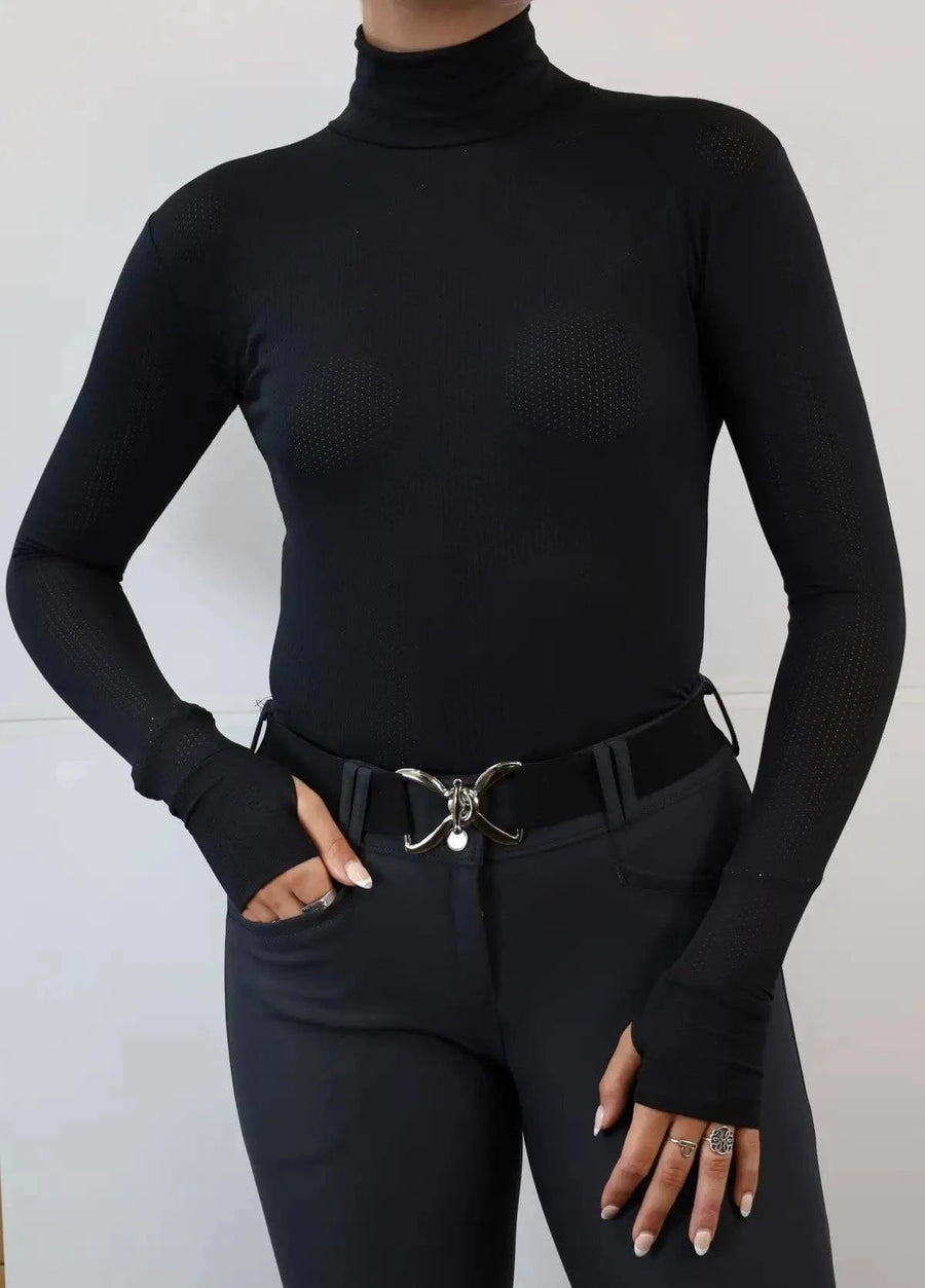Kismet - "Alexa AIR" Turtleneck Shirt UV with Thumbhole - Exceptional Equestrian 