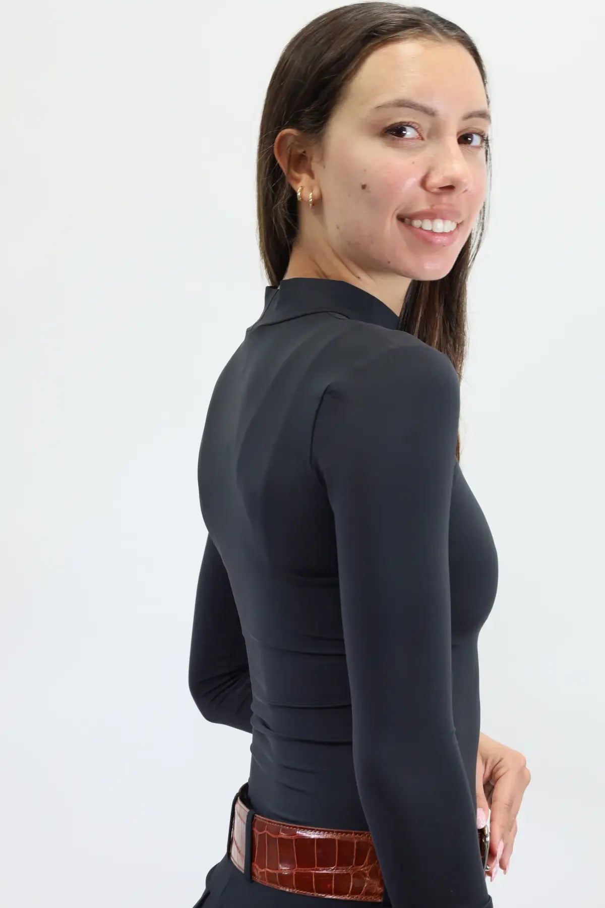 Kismet “Talia LS” Mock Neck Training Shirt