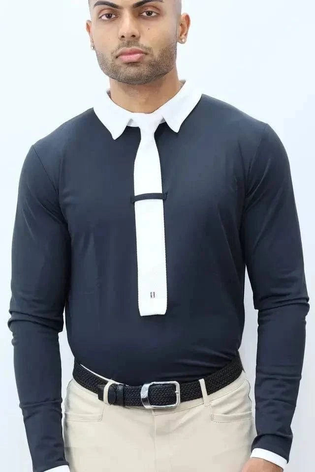 Kismet - Roby Long Sleeve Men's Show Shirt - Solid - Exceptional Equestrian