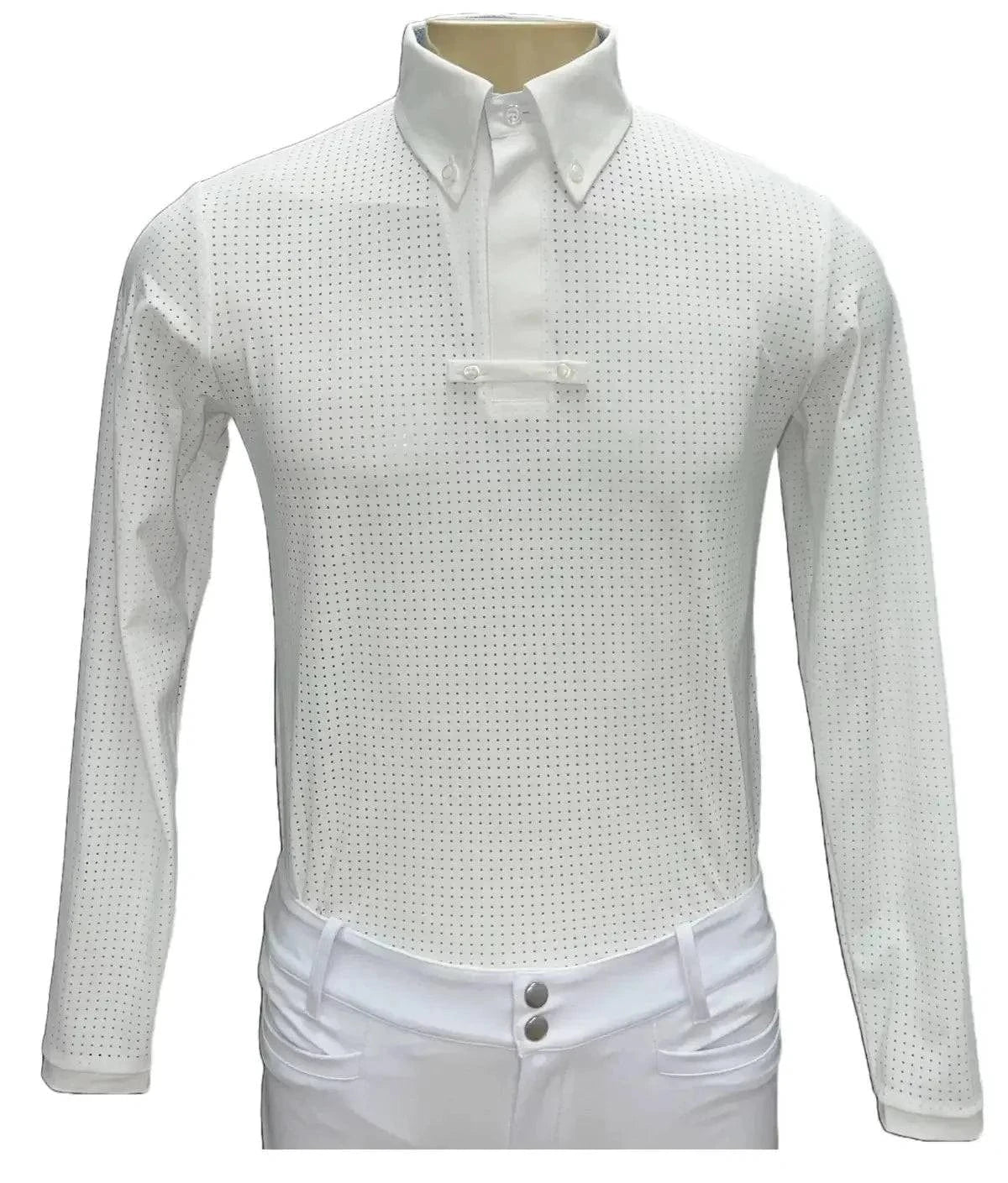 Kismet - Roby Long Sleeve Men's Perforated Show Shirt - AIRMAX - Exceptional Equestrian