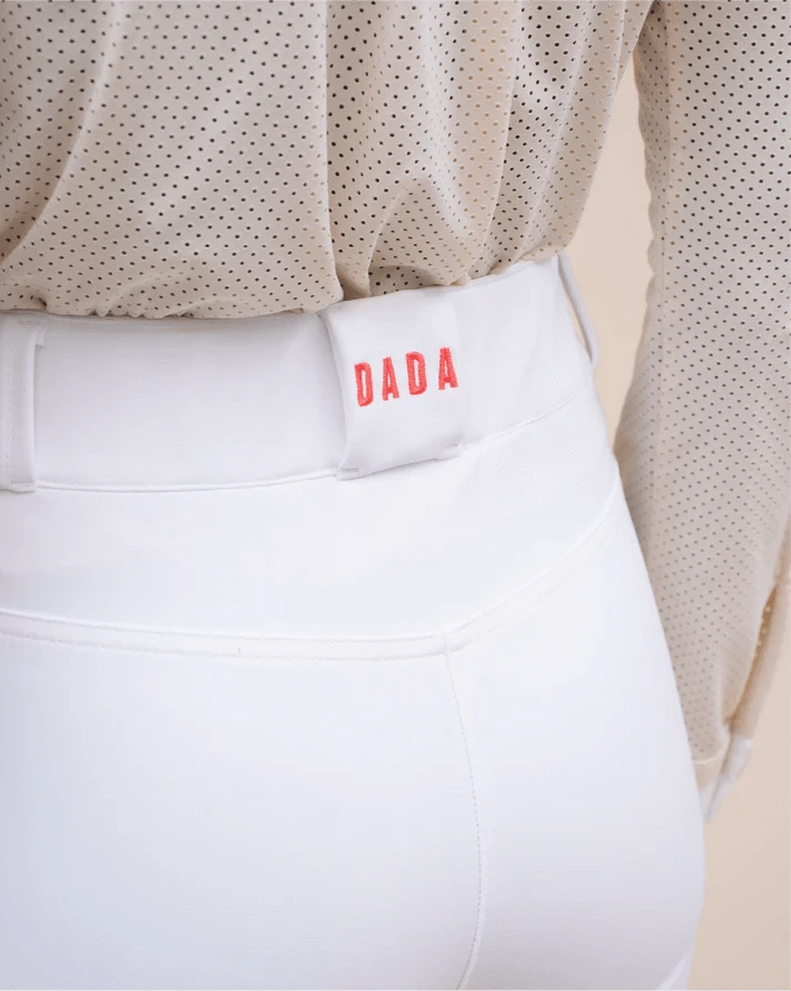 Dada Sport - Kit New - Shapewear Riding Pants with Grip - White