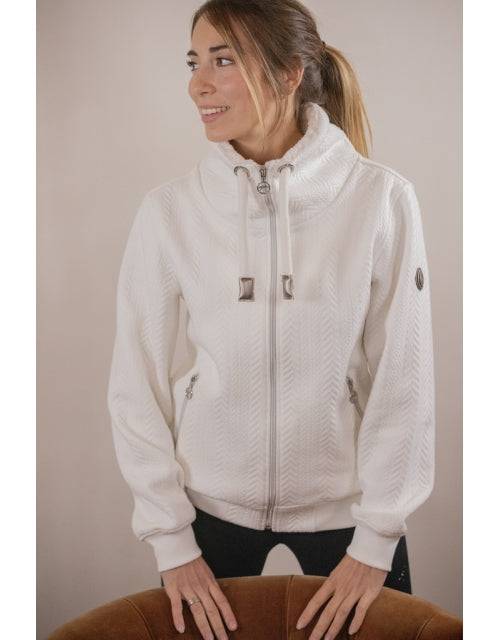 Penelope - Laponia Sweatshirt - Ecru - Exceptional Equestrian