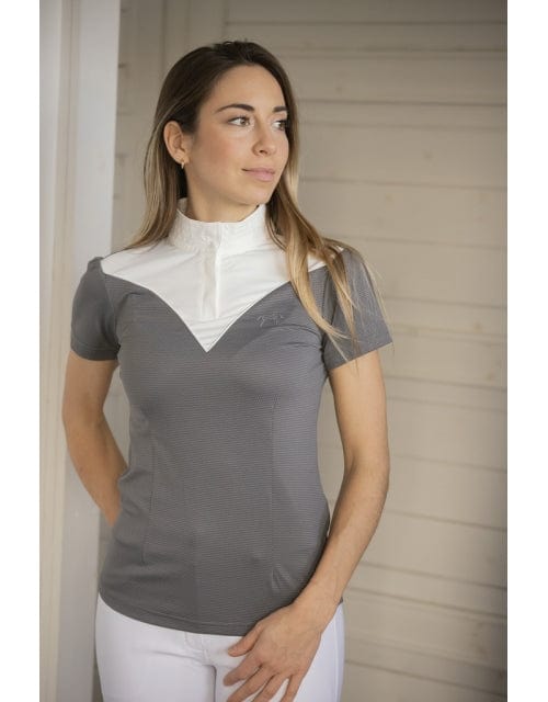 Penelope - Short Sleeve Las Honey Show Polo Shirt