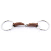 Jump'In Leather-Wrapped Loose Ring Bit