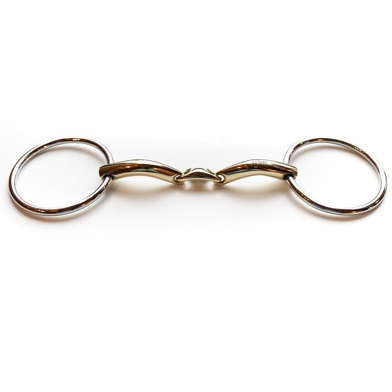 Jump'In - 0181 - Comfort double-jointed loose ring snaffle bit