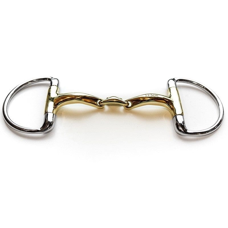 Jump'In - 0183 - Double jointed D-Ring bit with French Link