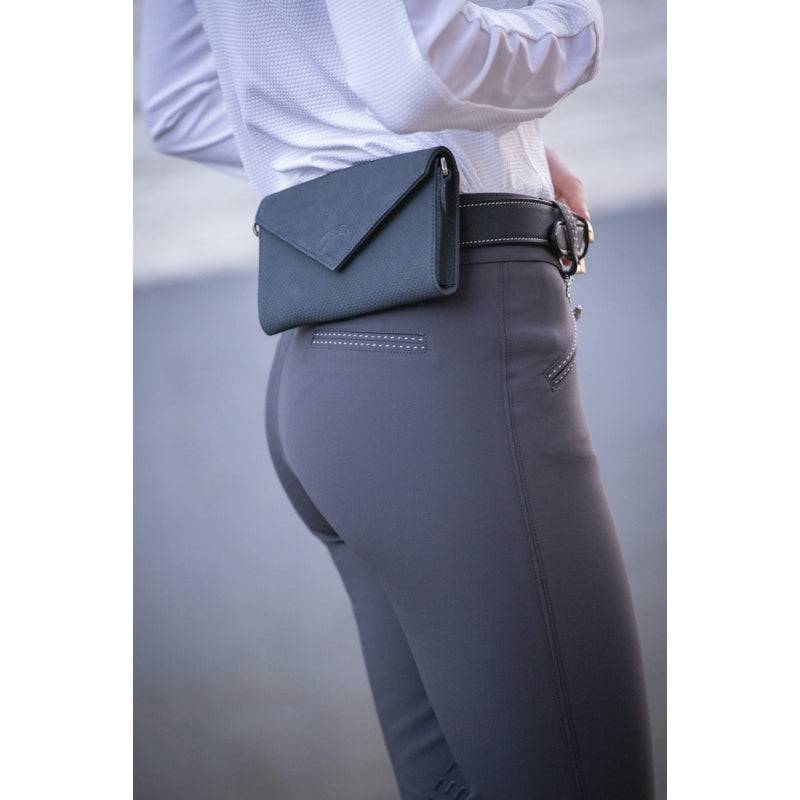 Penelope - New Phone Pocket - Perforated Navy - Exceptional Equestrian 