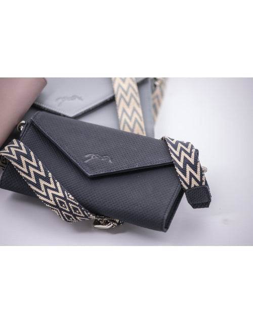 Penelope - New Phone Pocket - Perforated Navy - Exceptional Equestrian