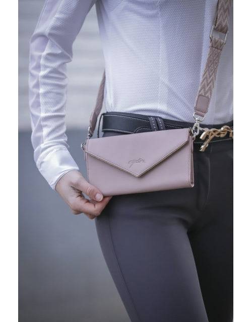 Penelope - New Phone Pocket - Powder Pink - Exceptional Equestrian