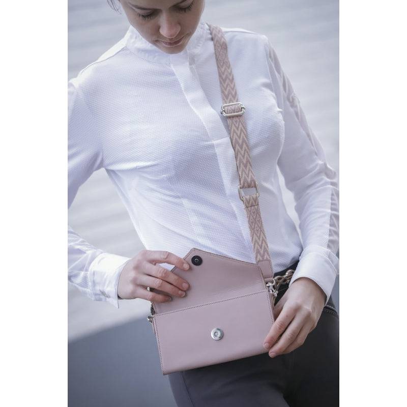Penelope - New Phone Pocket - Powder Pink - Exceptional Equestrian