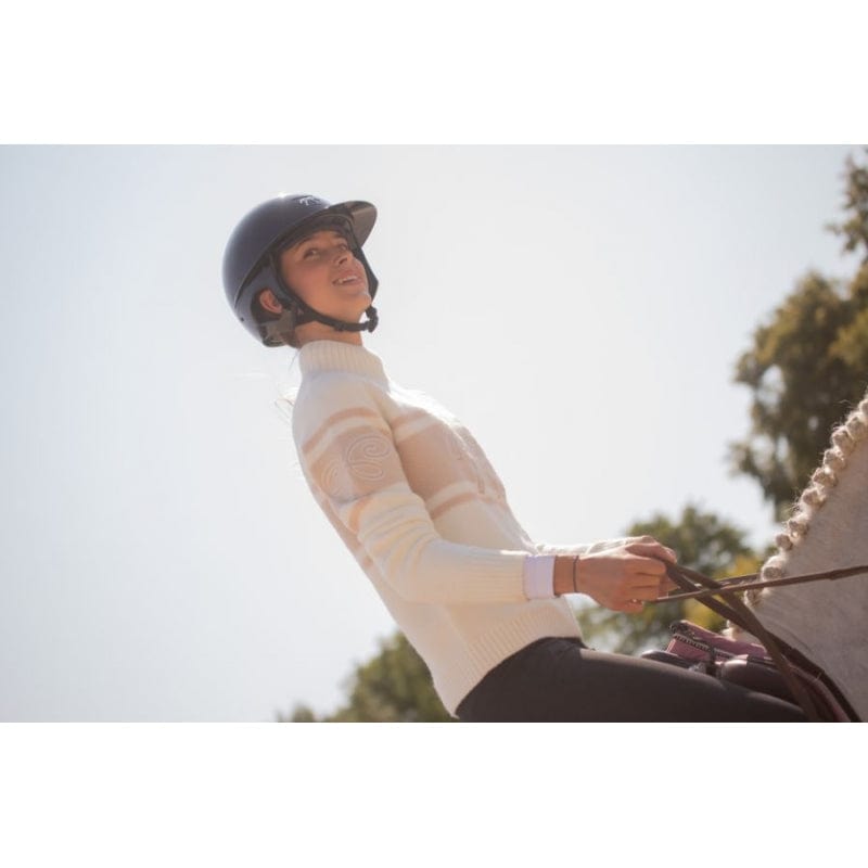 Pénélope - Noris Pullover - Beige & Camel