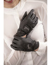 Penelope - Prisma Strass Gloves - Black