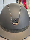 2.0 Samshield Miss Shadowmatt Black Crystal Fabric Frontal Band & Blazon