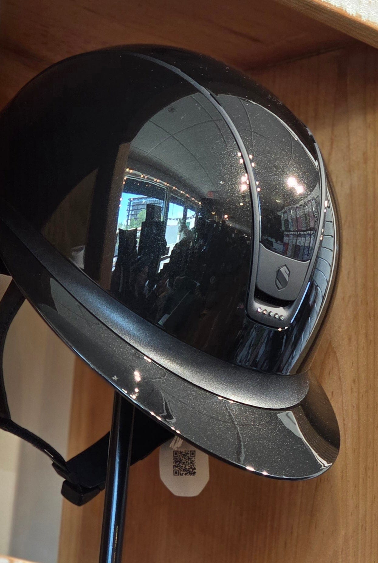 2.0 MIss Glossy Darkline w/5 Jet Black Crystals