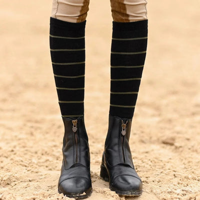 DREAMER & SCHEMERS Simple Stripe Knit Socks