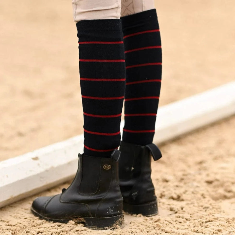 DREAMER & SCHEMERS Simple Stripe Knit Socks