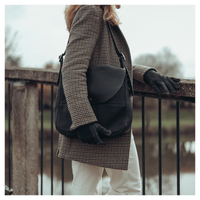 ANTARES - Small Milano Leather Crossbody Bag