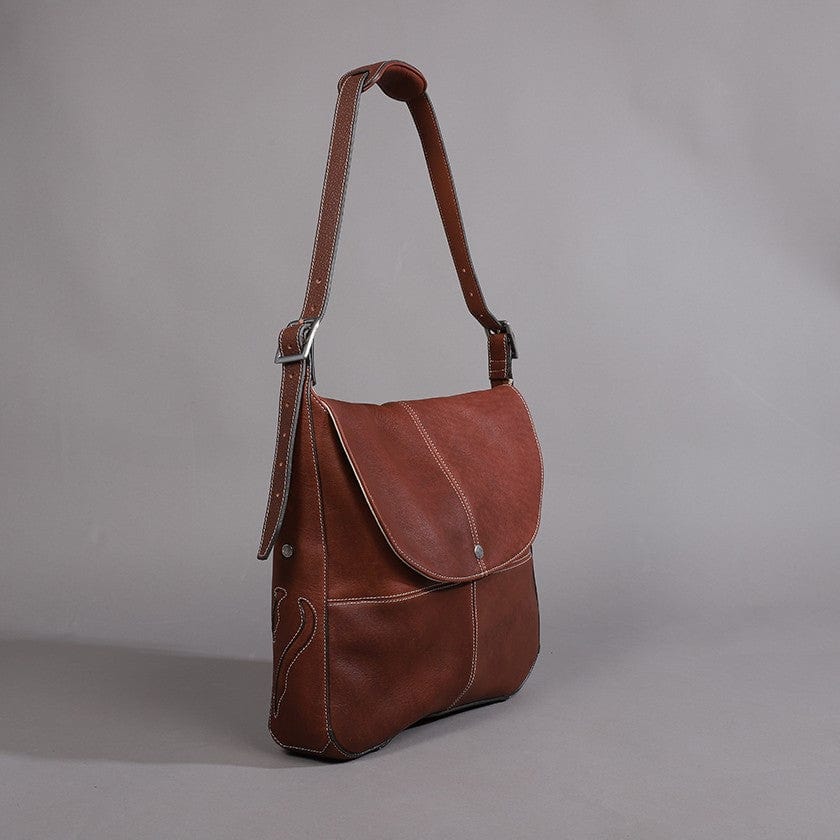 ANTARES - Small Milano Leather Crossbody Bag