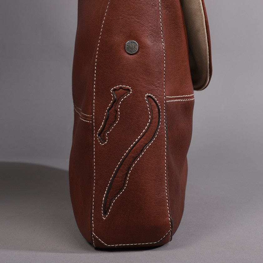 ANTARES - Small Milano Leather Crossbody Bag