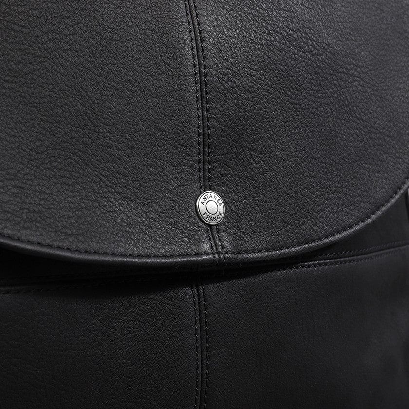 ANTARES - Small Milano Leather Crossbody Bag