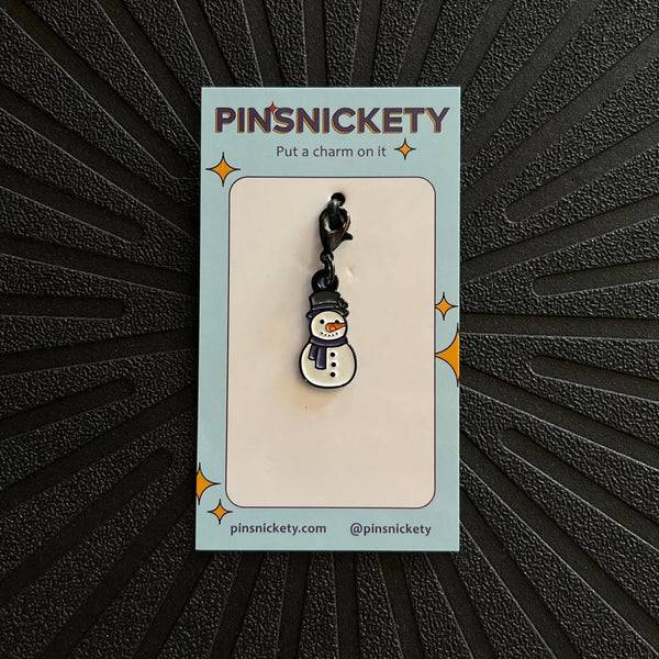 Pinsnickety - Snowman Charm - Exceptional Equestrian