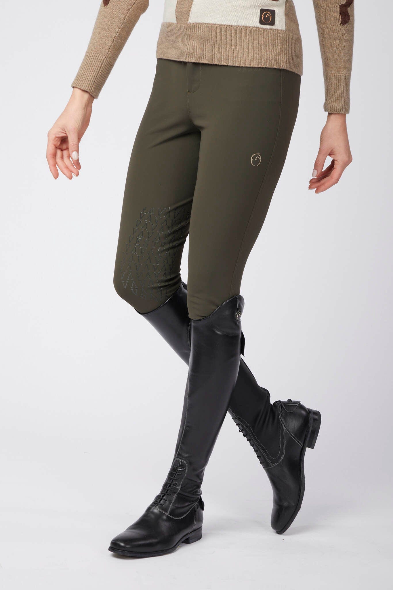 Vestrum FW25 - SYRACUSE WOMEN'S RIDING BREECHES WITH KNEE GRIP - TK FABRIC