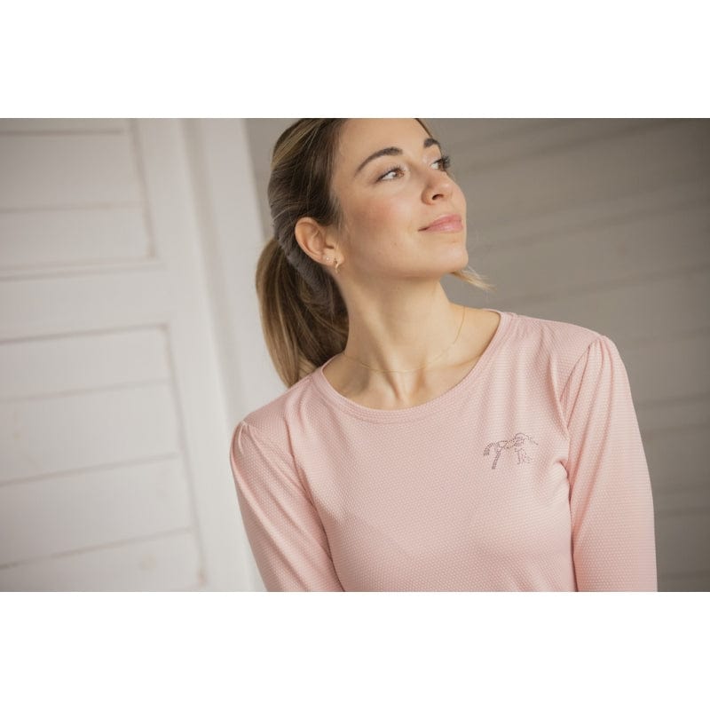 Penelope - Techty Honey Long Sleeve Shirt - Pale Pink