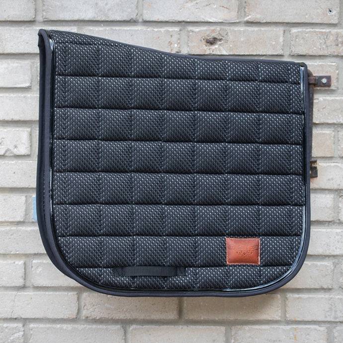 PADDOCK SPORTS - Dressage Aerotech Saddle Pad - Black - Exceptional Equestrian