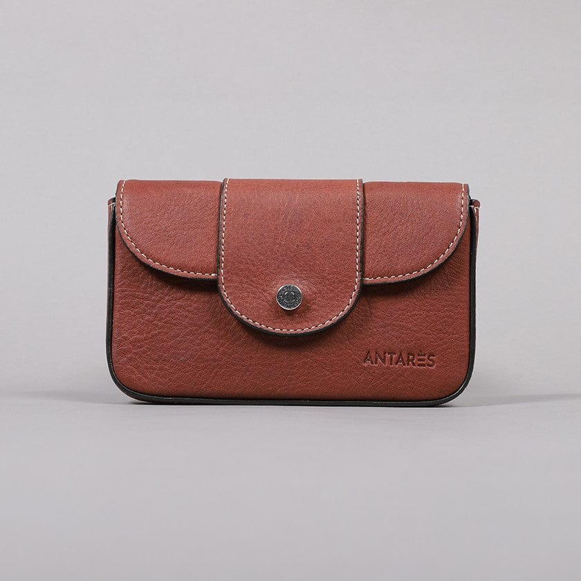 Antares Melrose Phone Pocket - Brown