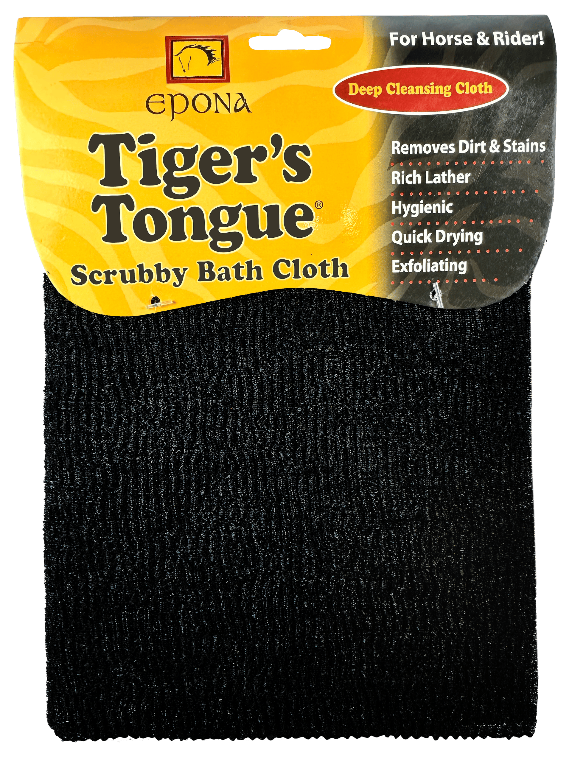Epona's Tigers Tongue - Horse Groomer and Scrubby Cloth