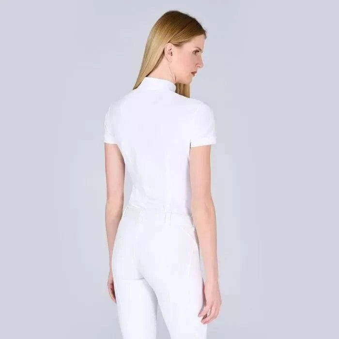 Vestrum - Beijing Short Sleeve Competition Shirt - White - Exceptional Equestrian