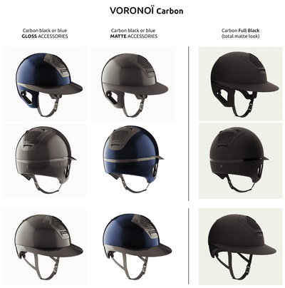 Freejump - Voronoï Carbon Helmet with Temporal Protection - Wide