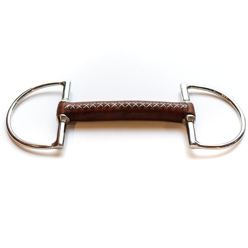 Jump'In - US round leather D ring bit