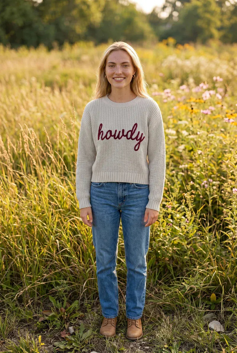 The Horse People Company - Howdy Adult Sweater