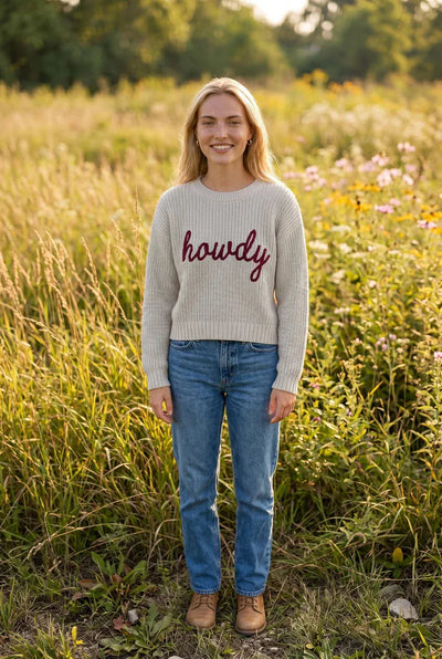 The Horse People Company - Howdy Adult Sweater