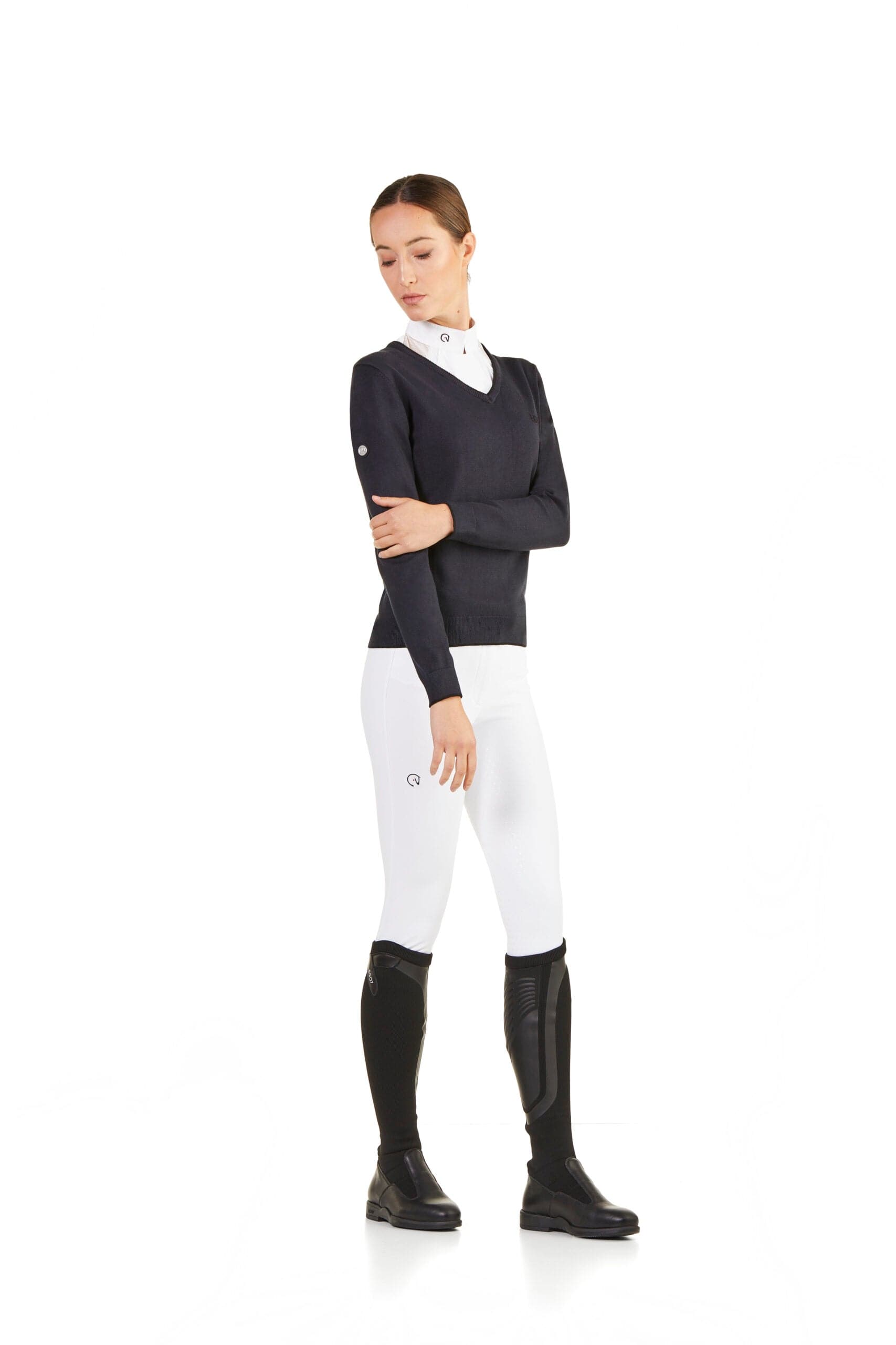 EGO7 VIC After Riding V-Neck Sweater