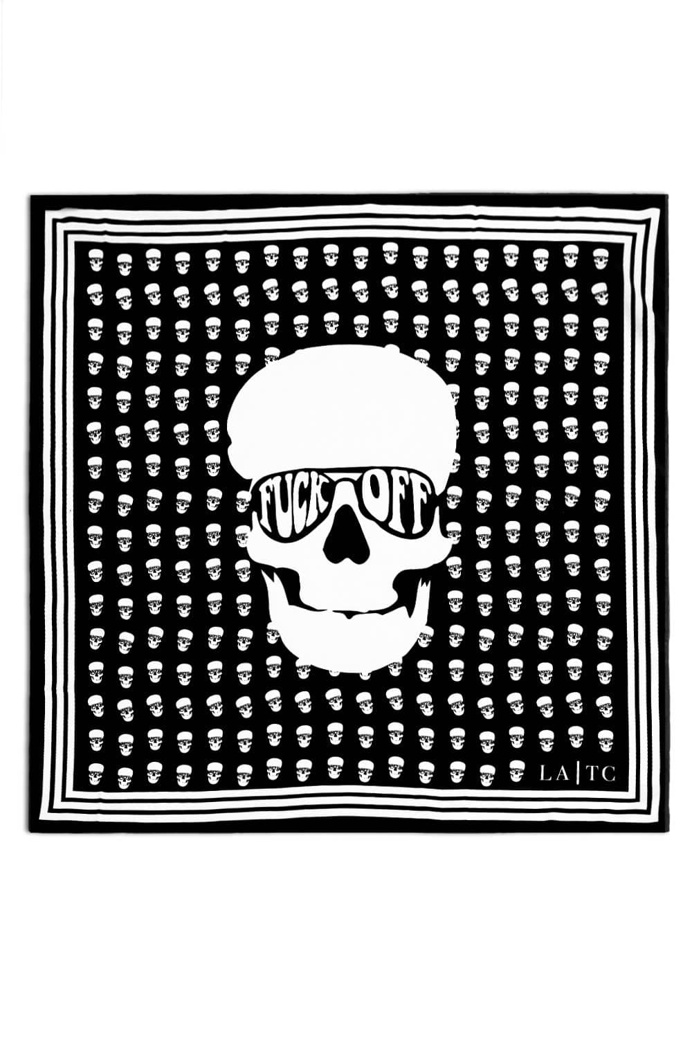 LA Trading Co - Scarf - F off Skull - Exceptional Equestrian