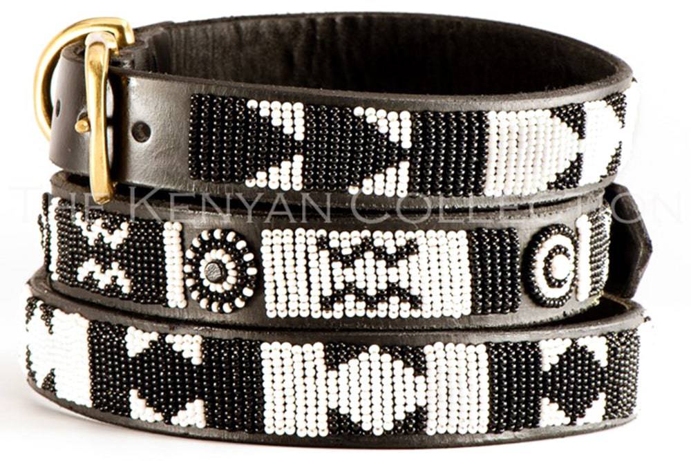 Ebony and Ivory Belt in Standard Width - Exceptional Equestrian