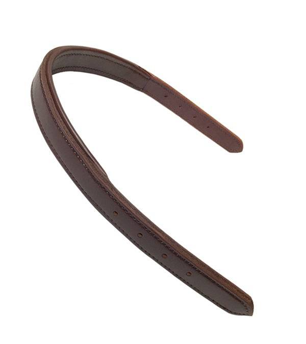 Jacks Imports Padded Leather Halter Crown Strap - Exceptional Equestrian