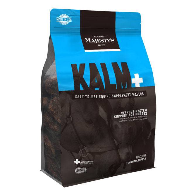 Majesty's Kalm+ Wafers Calming Supplement for Horses - Exceptional Equestrian