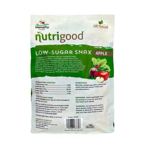 Manna Pro Nutrigood Low-Sugar Snax for Horses - Exceptional Equestrian