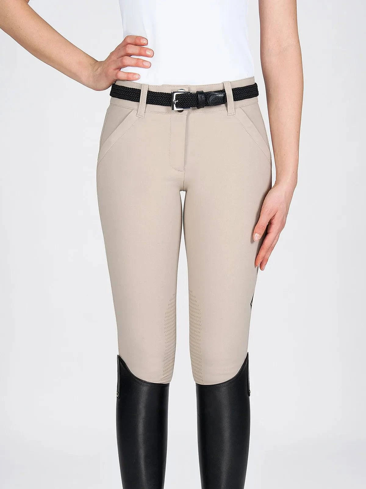 Women Slim Horse Riding Pants Equestrian Tights Breeches Plus Size (No  Belts and Boots)