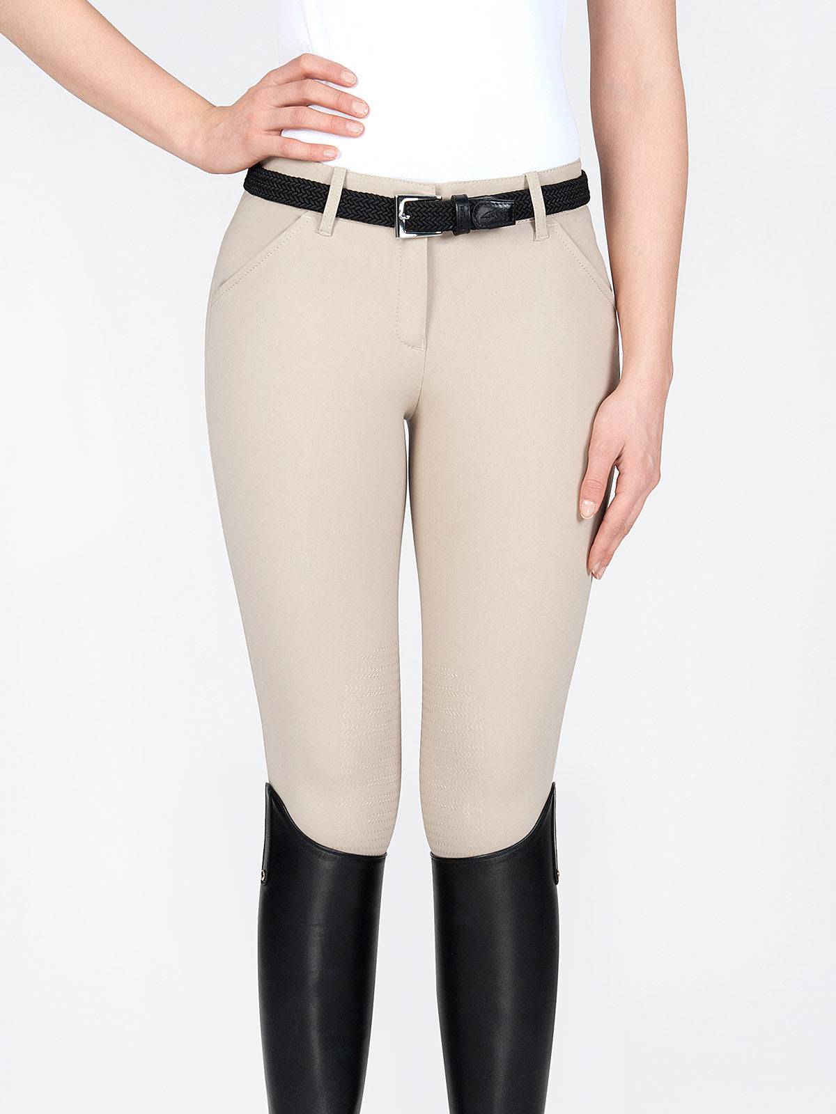 Equiline BICE WOMEN’S EQUITATION BREECHES WITH KNEE GRIP - Exceptional Equestrian