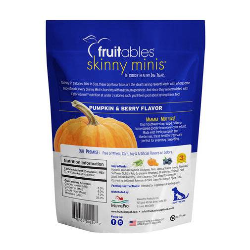 Fruitables Skinny Minis Dog Treats 5oz - Exceptional Equestrian