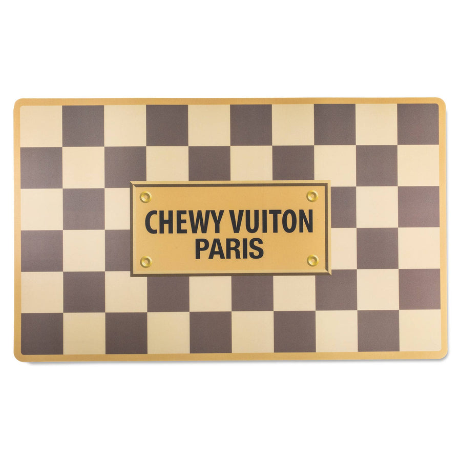 Haute Diggity Dog - Checker Chewy Vuiton Placemat