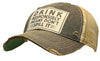 Vintage Life - Drink Responsibly Means Don't Spill It Trucker Cap Hat