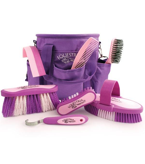 Equestria™ Sport Series 8 piece Purple Grooming Set - Exceptional Equestrian