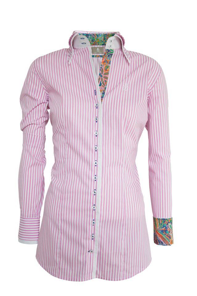 Fior da Liso Carina Fior da Liso Pink Stripe - Exceptional Equestrian